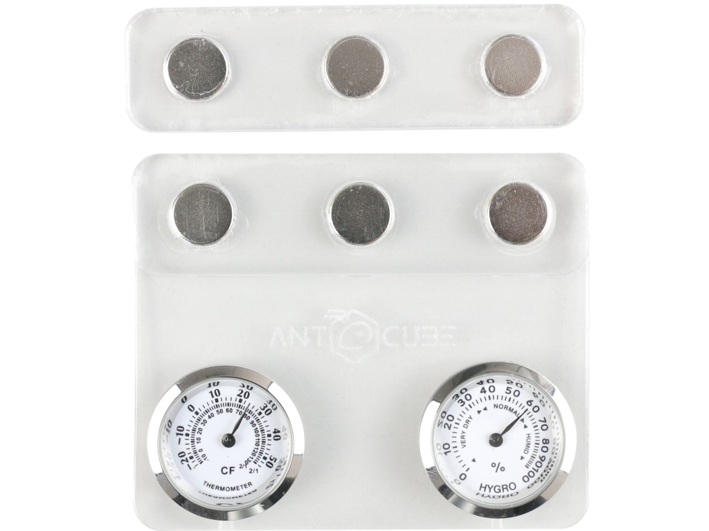 Mini Thermo- Hygrometer analog - Display - Magnet